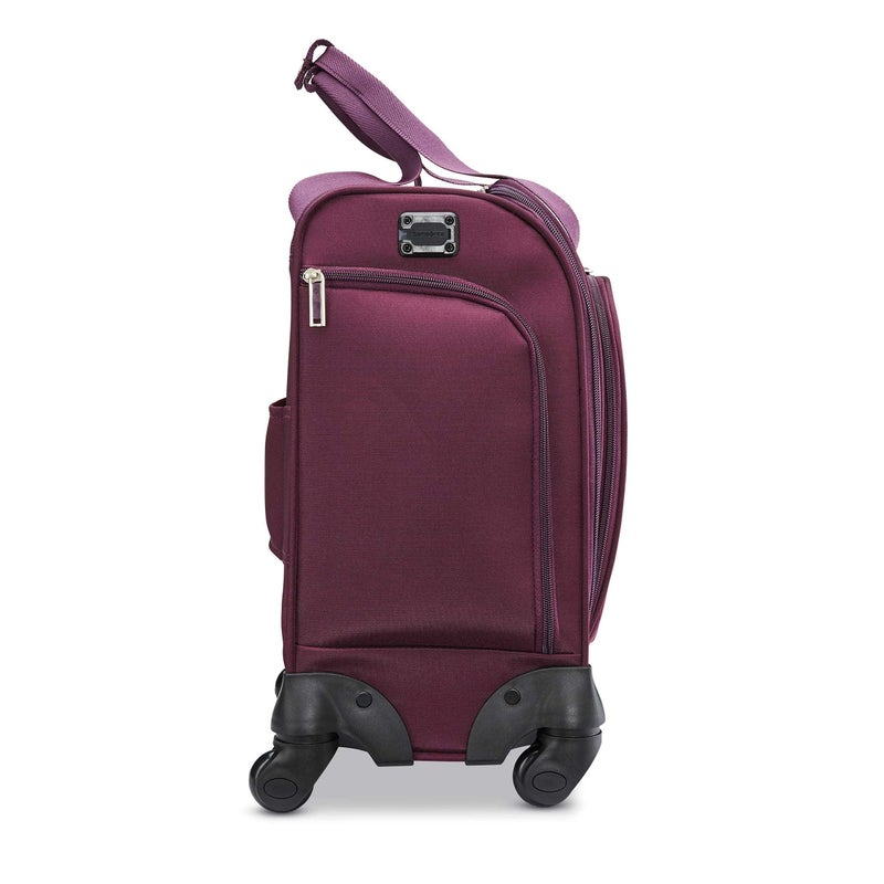 Samsonite حقيبة سامسونايت المحمولة تحت المقعد مع منفذ USB، بنفسجي، مقاس واحد - Image 3